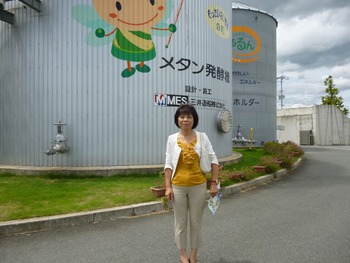 2012.8.27　大木町の「くるるん」を見学しました。