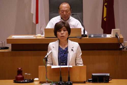 2011.6.28　一般質問に立つ