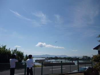 2011.9.25Ｃ２輸送機の試験飛行