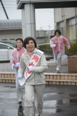 2015.4.3　島根県議会議員選挙スタート